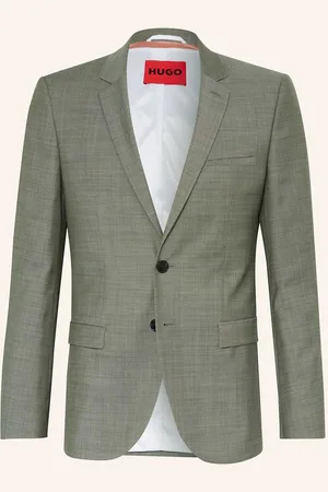 HUGO BOSS Oblekové Sako Arti Extra Slim Fit zelená