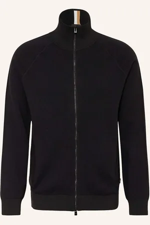 HUGO BOSS Pletený Kardigan H-Domico černá