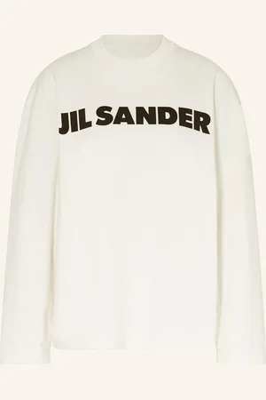 Jil Sander Tričko S Dlouhým Rukávem bílá
