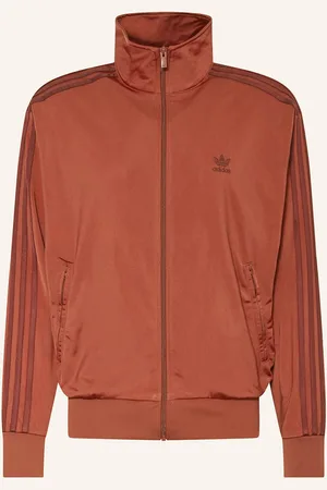 adidas Mikinová Bunda Fbird Tt tmavě červená