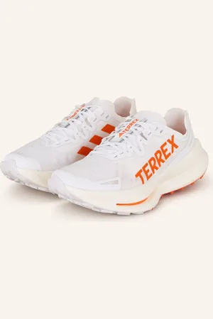 adidas Trailové Boty Terrex Agravic Speed Ultra bílá oranžová