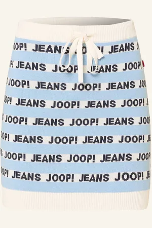 JOOP! Úpletová Sukně Kalin tmavě modrá bílá tmavě modrá
