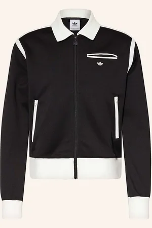 adidas Tréninková Bunda černá režná