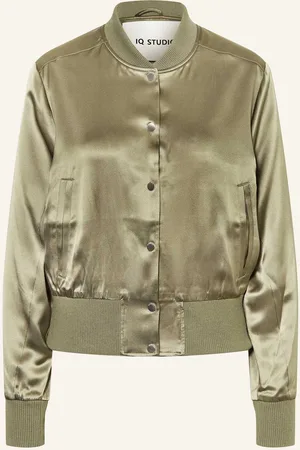 IQ Studio Blouson S Hedvábím tmavě zelená