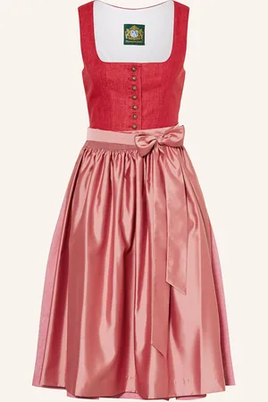 Hammerschmid Dirndl Pillersee tmavě červená