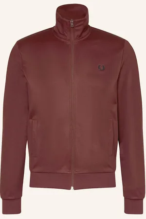 Fred Perry Bunda tmavě červená