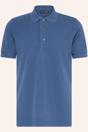 Tom Ford Polokošile Z Piké modrá