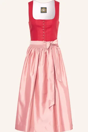 Hammerschmid Dirndl Pillersee červená bílá