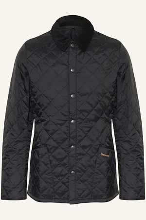 Barbour Prošívaná Bunda Heritage Liddesdale černá