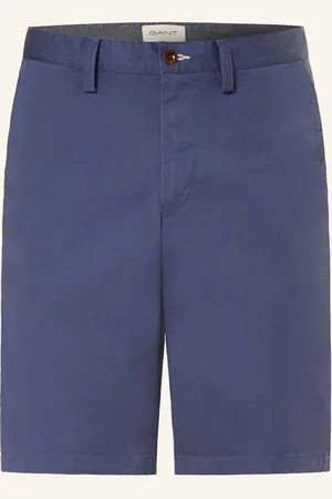 GANT Chino Šortky Relaxed Fit modrá