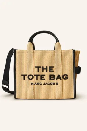 Marc Jacobs Shopper The Medium Woven Tote světle hnědá černá