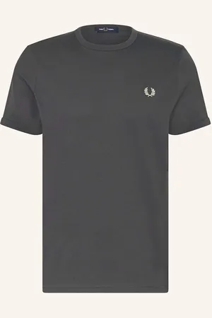 Fred Perry Tričko tmavě šedá
