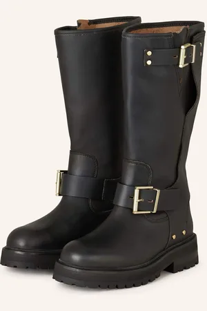 AllSaints Biker Boots Tay černá