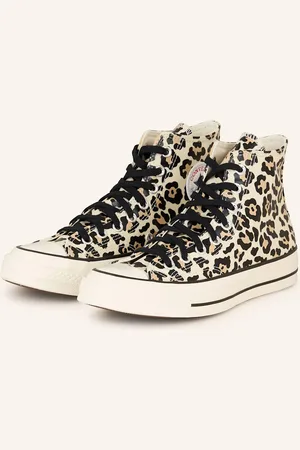 Converse Vysoké Sneakersy Chuck 70 krémová béžová černá