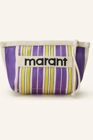 Isabel Marant Pouzdro Powden krémová fialová žlutá