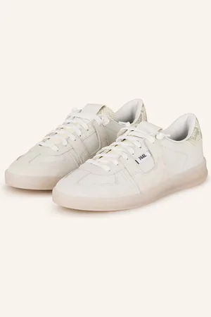 P448 Sneakersy monza2 režná světle šedá