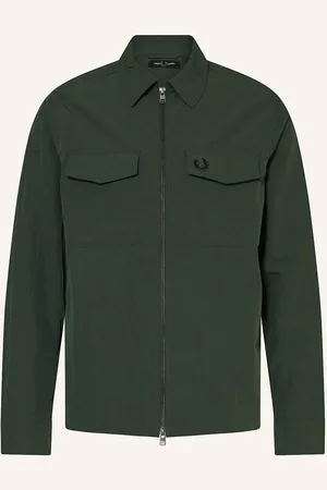 Fred Perry Bunda tmavě zelená
