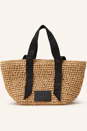 AllSaints Shopper Celayne Mini světle hnědá černá