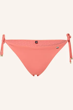 HUGO BOSS Trojúhelníkové Bikinové Kalhotky lososová