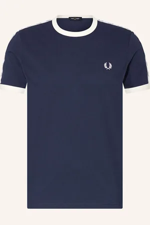 Fred Perry Tričko tmavě modrá