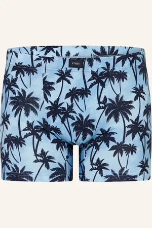 Mey Boxerky Série Palm Haven tmavě modrá tmavě modrá