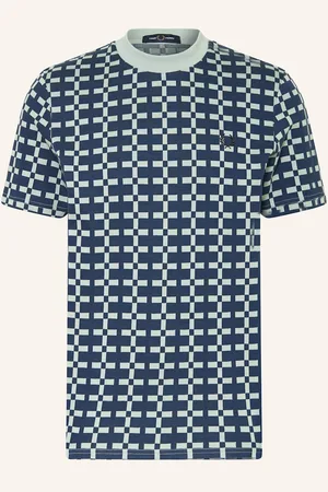 Fred Perry Tričko tmavě modrá tmavě modrá