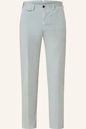 PT Torino Chino Kalhoty Extra Slim Fit světle šedá