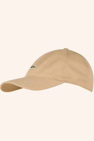 Lacoste Kšiltovka světle hnědá