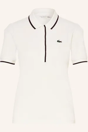 Lacoste Funkční Polokošile bílá
