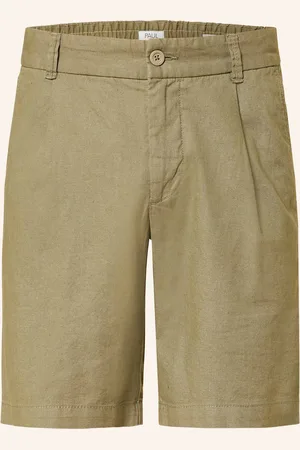 PAUL Šortky Comfort Fit Se Lnem