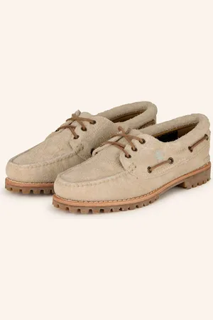 Timberland Boty Typu Boots Noreen krémová