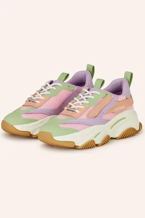 Steve Madden Sneakersy Possession-E světle zelená růžová světle fialová