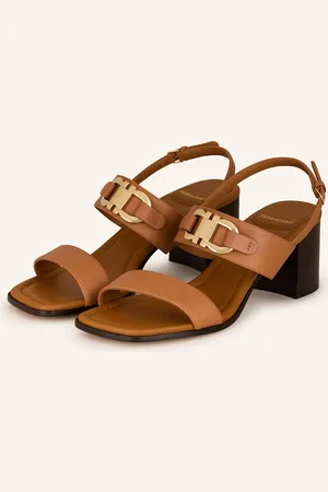 Salvatore Ferragamo Sandály hnědá
