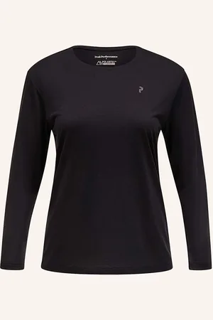 Peak Performance Tričko S Dlouhým Rukávem Polartec® Delta™ černá