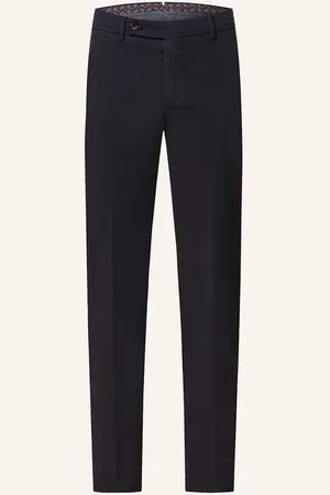 Berwich Chino Kalhoty Extra Slim Fit tmavě modrá
