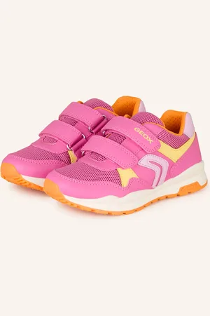 Geox Sneakersy Pavel fuchsiová oranžová žlutá