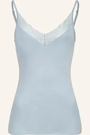 Hanro Top Cotton Delight tmavě modrá