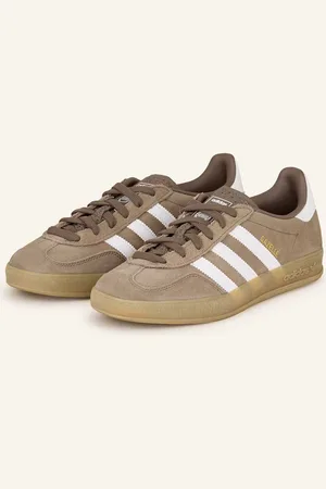 adidas Sneakersy Gazelle Indoor hnědá bílá