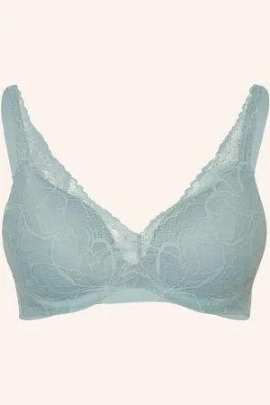 Triumph Podprsenka S Kosticemi Body Make-Up Illusion Lace tyrkysová