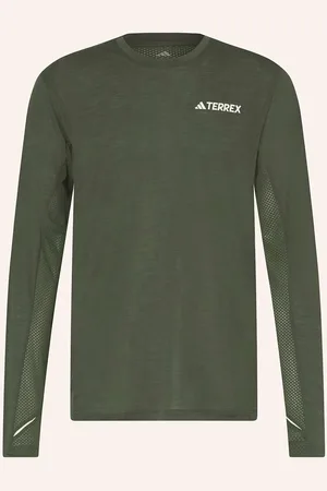 adidas Tričko S Dlouhým Rukávem Terrex Xperior tmavě šedá