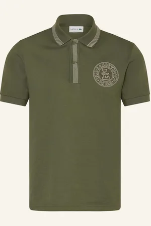 Lacoste Polokošile Z Piké Regular Fit tmavě zelená