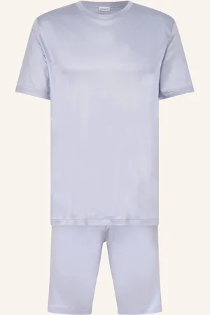 Zimmerli Pyžamo Se Šortkami Sustainable Luxury černošedá