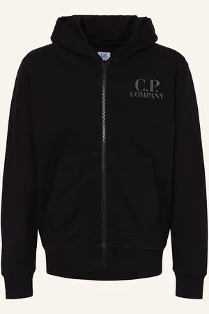 C.P. Company Mikinová Bunda černá