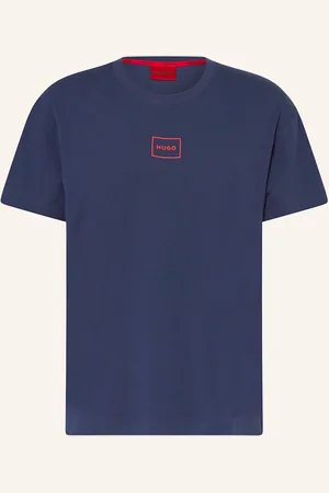 HUGO BOSS Pyžamová Košile Laze tmavě modrá