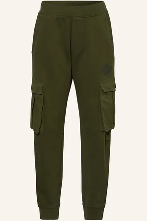 Dsquared2 Cargo Kalhoty olivová