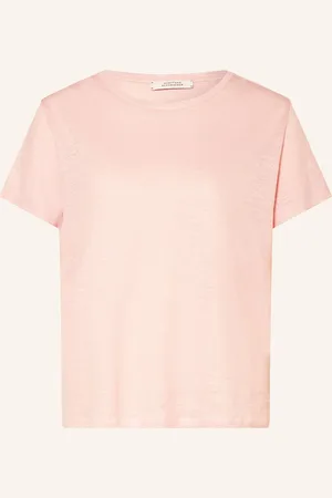 Dorothee Schumacher Úpletové Tričko Natural Ease světle růžová
