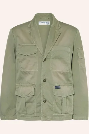 FAY Bunda Fieldjacket olivová