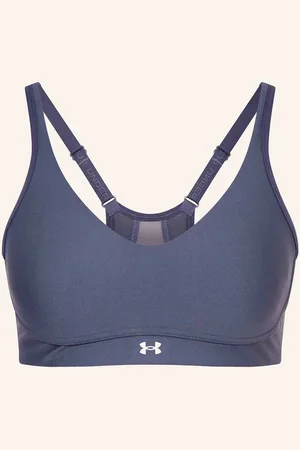 Under Armour Sportovní Podprsenka Ua Infinity Low 2.0 Se Síťovinou černošedá