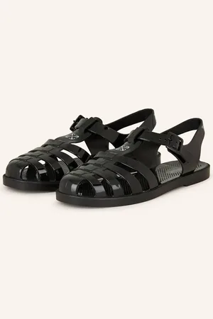 OFF-WHITE Sandály černá