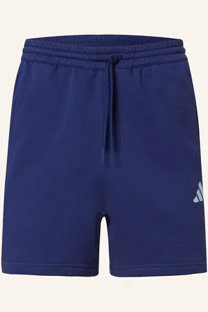 adidas Šortky Z Mikinové Látky tmavě modrá